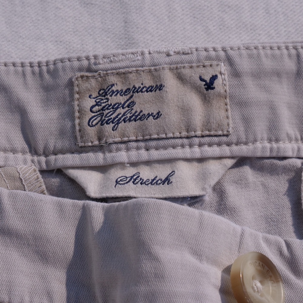 Y2k American Eagle Outfitters low rise micro mini hip slung shorts - Picture 3 of 8
